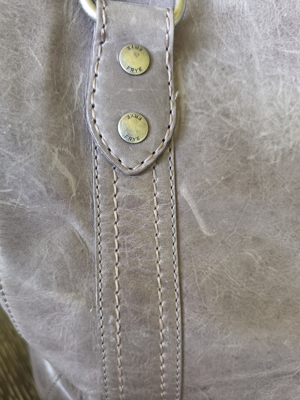 Frye Melissa Amethyst Leather Tote - Picture 5 of 8